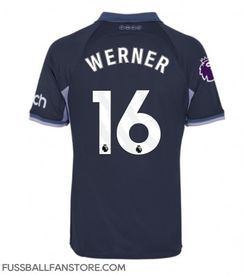 Tottenham Hotspur Timo Werner #16 Replik Auswärtstrikot 2023-24 Kurzarm